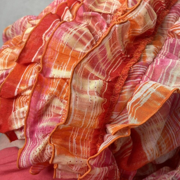 🚨10 / $20 🚨 Lane Bryant Women’s 18/20 Ruffle Neck Sleeveless Blouse Top - Picture 10 of 12